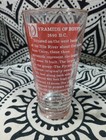 Vintage Drinking Glass Wonders Of The World  Pyramids Of Egypt