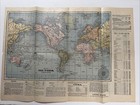 Vtg Map Of Cuba