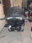 Baby Trend Double Jogger Stroller Black Folding Cup Holder Canopy Air Tires