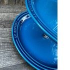 Le Creuset Marseille 3-tier Stoneware 14 5  Dessert Tea Cake Server-excellent