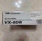 1pcs Yaesu Vx-8dr  With Battery  Antenna And Charger