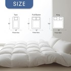 Beautyrest Br004190 Goose Feather Down Comforter King Size 106 X 90 Inch White