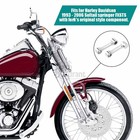 Aluminium Front Fender Mount Brackets Fit Harley-davidson Softail Springer Fxsts