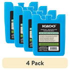 4 Pack Small Igloo Reusable Ice Pack For Lunch Boxes   Coolers   Free Shipping  