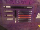 Parker The Calligraphy Set Fountain Pen Ink Cartridges Nibs Guide Book Sealed