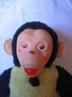 Vintage 1960 s Mr  Bim Zip Zippy Plush 15  Monkey Doll Superior Toy Novelty Inc 