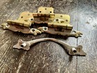 Salvaged Vintage Antique Reclaimed White Shabby Chic Cabinet Hardware Hinges