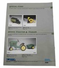 Vtg Ertl John Deere Die Cast Scale Model Replica Tractor Toy Catalog 1986