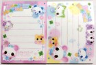 Q-lia Animal Hospital Mini Memo Pad 70 Kawaii Character Rabbit Cat Made In Japan