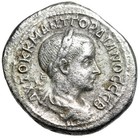 Gordian Iii Ar Tetradrachm  eagle With Wreath  Antioch Good Very Fine