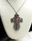 Matilde Poulat Matl Cross Coral Amethyst Turquoise Sterling Salas Eagle 129