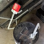 Electric Fuel Transfer Siphon Pump Battery Powered Gas Oil Water Liquid 2 4 Gpm