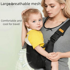 Baby Carrier Newborn Wrap Comfortable Breathable Infant Sling Backpack Hip Seat