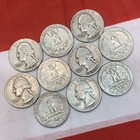 1950-p Washington Quarter Average Grade Of Coin You Will Receive Is Photographed