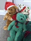 Ty Beanie Buddies Holidaychristmas Lot Of 20  Beanie  Buddy Bears
