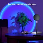 Sunset Lamp Projector  Rainbow Projection Led Lights With Remote  16 Colors Mult