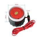 2v 3v 5v 6v 9v 12v Dc Piezo Electronic Buzzer Very Load Alarm B604  Black