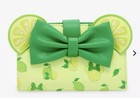 Loungefly Disney Lime Minnie Ears Ear Bow Green Yellow Matching Set