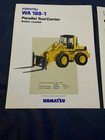 Komatsu Wheel Loader Sanitary Brochure Lot Sales Pamphlet Dealer Literature