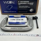 Wilton Tools 140 Series C-clamp 4 Inch 41406 1535lbs Clamping  6pack 