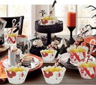 Yubobo Halloween Cupcake Toppers 24 Count  pack Of 1   12 Sets  24pcs 