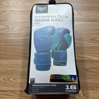 Everlast Powerlock 2r Training Hook   Loop Boxing Gloves 16 Oz - Blue  new 