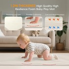 47 x47 x1 2  Baby Play Mat Foldable Waterproof Floor Playmats  Thicken Foam