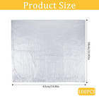 100 Pcs Disposable Foot Tub Liners For Pedicure Spa And Home Use