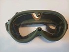 Vtg Us Military Style Civilian Goggles  Sun Wind Dust W Case 