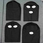 Black Spandex Full Hood Face Head Cover Role Play Mask For Cosplay Costume Usa 