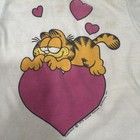Vintage Garfield Heart Tshirt 70s 80s Children   s Size 2t  estimate  - Well Used