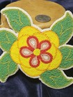Native American - Mohawk Large Beaded Barrette - Marguerite Big Mountain