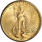 Us Gold  20 Saint-gaudens Double Eagle - Pcgs Ms62 - Random Date And Label