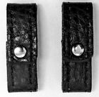 Two 1 2  Wide Genuine Leather Replacement Belt Keeper Loops 8 Colors    5 Sizes