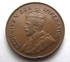 Cyprus Km18 1 Piastre 1930 Very Nice Grade