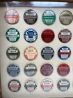 Pennsylvania Fishing License Shadow Box Display - Includes 1924-1958 Pinbacks