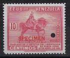 Venezuela  1951-  Scott 458  Specimen  Bolivar Statue  Mnh  Ebv657kh