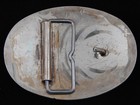 Rd19146 Vintage 1970s  ornamental  Engraved Western   Cowboy Design Belt Buckle