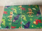 Vintage Teletubbies American Greeting Gift Wrap 1 Sheet Packs - 3 Pc Lot
