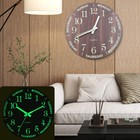 12  Large Luminous Wall Clocks Glow In The Dark Silent Digital Clock Home Decor