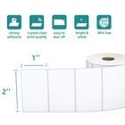 2 x1  Direct Thermal Upc Barcode Fba Labels 1300 roll For Zebra   Rollo Printers