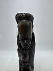 Wood Sculpture African Tribal Statue Hand Carved 8 5  From Maasai 1980 s Vintage
