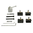 Mini Aluminum Quick Change Tool Post Holder Kit Turning Lathe Tool Set 12 Pc