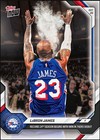 Lebron James - 2026 Nba Topps Now 76ers Debut - Presale Chance At 1 1 Auto