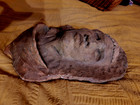 Death Mask Face Post-mortem Funeral Grave Cemetery Oddity Bird Feeder Garden
