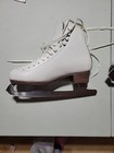 Riedell Figure Skates   Model 121  White  Medium  Width  Size 6 5   Astr097