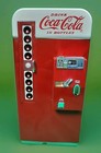 1995 Vintage Coca-cola Vending Machine Coin Bank Red Soda Pop Collectible W box