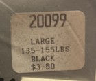 Vintage 1980   s Nylon Discretion Patterned Pantyhose Black 135-155 Lbs