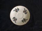 Lenox Winter Greetings 1995 Bone China Saucer   24k Trim Holly Berries Christmas