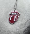 Rolling Stones - Necklace   Pendant  red Tongue 